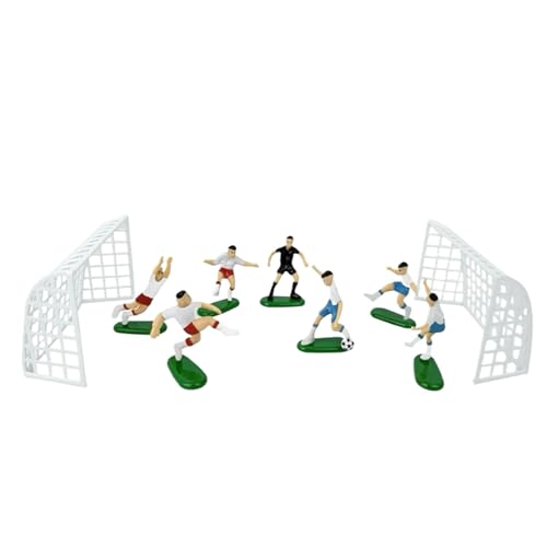 Fußball-Spieler-Kuchendekorationen,Fußballmannschaft-Kuchenaufsatz | Kuchen-Torpfosten-Topper | Kuchendekorationen, Kuchendekoration, Fußball-Themen-Kuchendekoration für Männer und Fußball-Spieler-Kuchendekorationen,Fußballmannschaft-Kuchenaufsatz | Kuchen-Torpfosten-Topper | Kuchendekorationen, Kuchendekoration, Fußball-Themen-Kuchendekoration für Männer und von Generisch