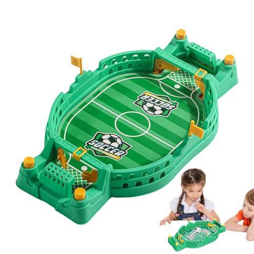 Fußball -Tischspiel - Mini -Fußball -Tragbares Brettspiel - Interaktives Spiel für 2 Spieler, unterhaltsame Herausforderung für Zuhause, Camping, Barbecue, Familienpartys von Generisch