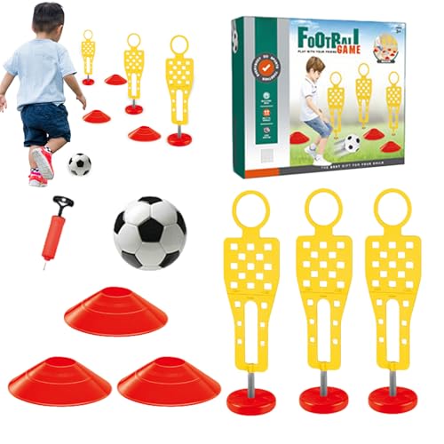 Fußballausrüstung,Fußball Trainingspuppen | Lernspiel-Set Mit Hindernissen Für Familienaktivitäten Im Garten, Park Und Outdoor Sportspiele Für Und Mädchen Fußballausrüstung,Fußball Trainingspuppen | Lernspiel-Set Mit Hindernissen Für Familienaktivitäten Im Garten, Park Und Outdoor Sportspiele Für Und Mädchen von Generisch