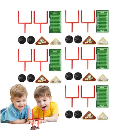 Fußballspiele für Kinder, Fußballtischspiel - 5 Sets Fingerflick -Fußballspiel | Urlaubsfeiern Zubehör, Familienfindung interaktive Aktivitäten zum Geburtstag Fußballspiele für Kinder, Fußballtischspiel - 5 Sets Fingerflick -Fußballspiel | Urlaubsfeiern Zubehör, Familienfindung interaktive Aktivitäten zum Geburtstag von Generisch