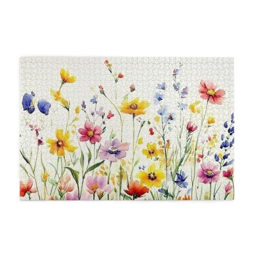 Gänseblümchen Lavendel Blumen 1000 Teile Puzzle für Erwachsene Holzpuzzles für Erwachsene Geschenke Wohnkultur Gänseblümchen Lavendel Blumen 1000 Teile Puzzle für Erwachsene Holzpuzzles für Erwachsene Geschenke Wohnkultur von Generisch