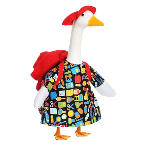 Gänsekostüme - Schulrucksack Garten Gans Kostüm - 1 Set Statue Costume for Classroom Art Decoration Patio Garden Birthday Holiday Yard Outdoor Display von Generisch