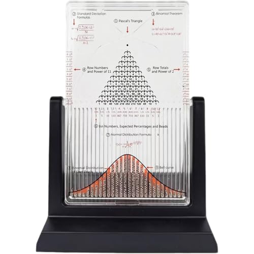 Galton Board Experimentierwerkzeug, zeigt statistisches Recht & Wahrscheinlichkeit mit Glockenkurve, ideal für Physik & Schule Laborunterricht Galton Board Experimentierwerkzeug, zeigt statistisches Recht & Wahrscheinlichkeit mit Glockenkurve, ideal für Physik & Schule Laborunterricht von Generisch