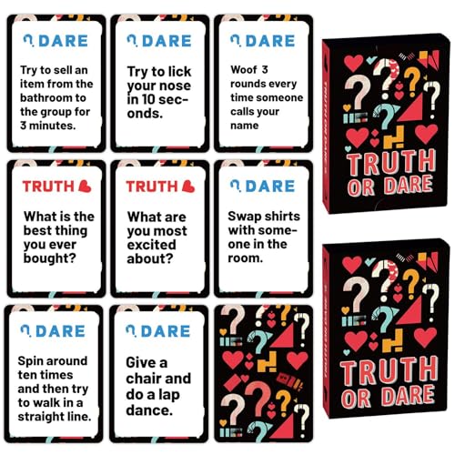 Game Cards Adults, 50 Piece Drinking Card Game, 3.54in Fun Playing Decks, Promotes Friendship, Interactive Social Fun for One Set, Family, Friends, and Colleagues Gatherings von Generisch