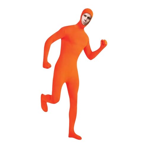 Ganzkörperanzug Damen Herren Greenscreen Anzug Zentai Suit Ganzkörper Slenderman Kostüm Jugendliche Bodysuit Man Catsuit Männer Cosplay Jumpsuit Für Party Karneval Unisex von Generisch