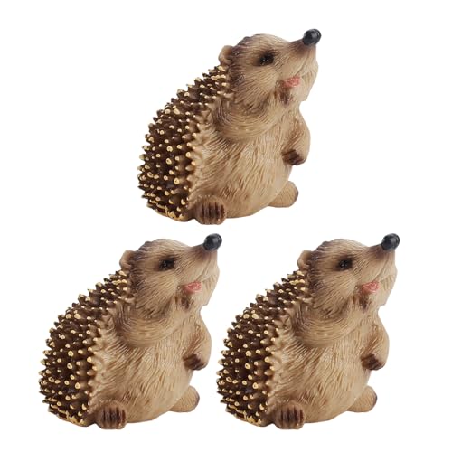 Garten Igel Deko, Gartenfiguren Figuren, Gartentiere Gartenfigur Tierfigur Tierfiguren Deko Spielfigur Igel, Ideal Als Kleines Geschenk von Generisch