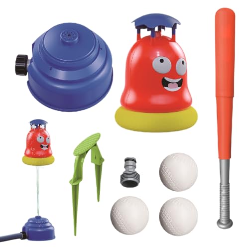 Gartensprenger Für Kinder | Kinder Wassersprinkler Für Sommer | Spaßspielzeug Mit Sprühfunktion Für Baseball-Training, Sandspiele, Garten, Park & Rasenaktivitäten Gartensprenger Für Kinder | Kinder Wassersprinkler Für Sommer | Spaßspielzeug Mit Sprühfunktion Für Baseball-Training, Sandspiele, Garten, Park & Rasenaktivitäten von Generisch