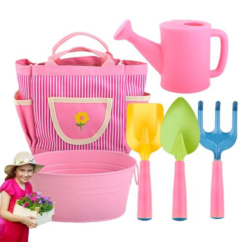 Gartenwerkzeug für Kinder, Kinder Gartenset | 6X kreatives Denken Kleinkind Gartenset - Kreatives Denken Kleinkind Gartenarbeit Set Farm Rasen, das Unkrautspielzeug für 3 Jahre alt ist von Generisch