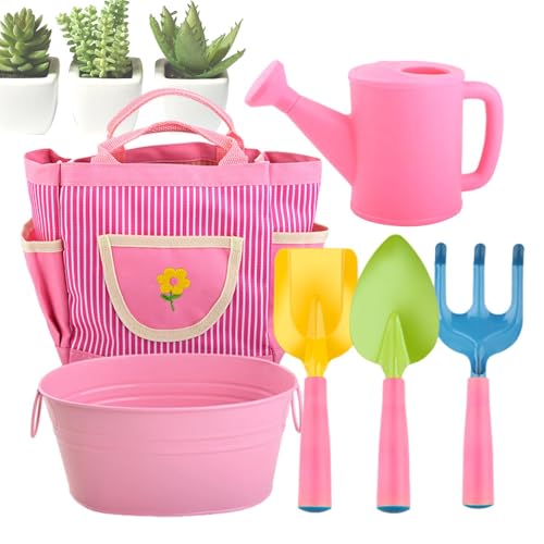 Gartenwerkzeuge für Kinder, Kinder Gartenwerkzeuge Set - 6X Kids Gartenwerkzeuge Schaufel Rake mit Tasche Tasche,Safe Gartenwerkzeuge Schaufel Rake mit Einkaufstasche für Kinder im Alter von mehr als Gartenwerkzeuge für Kinder, Kinder Gartenwerkzeuge Set - 6X Kids Gartenwerkzeuge Schaufel Rake mit Tasche Tasche,Safe Gartenwerkzeuge Schaufel Rake mit Einkaufstasche für Kinder im Alter von mehr als von Generisch