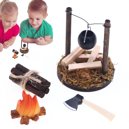 Gefälschtes Feuer-Lagerfeuer-Modell, Puppenhaus-Spielzeug-Feuer- Feuerstelle Spielzeug Miniaturmöbel,Feuerfigur, Puppenhausmöbel, Miniatur-Lagerfeuer-Landschafts-Requisite aus, Puppenhaus-Zubehö Gefälschtes Feuer-Lagerfeuer-Modell, Puppenhaus-Spielzeug-Feuer- Feuerstelle Spielzeug Miniaturmöbel,Feuerfigur, Puppenhausmöbel, Miniatur-Lagerfeuer-Landschafts-Requisite aus, Puppenhaus-Zubehö von Generisch