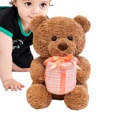 Gefüllte Bärenpuppe, Bärplüsch - Netter Plüschbär,Valentinstag Doll Holding Decorated Box für Home Decoration Gefüllte Bärenpuppe, Bärplüsch - Netter Plüschbär,Valentinstag Doll Holding Decorated Box für Home Decoration von Generisch