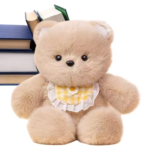 Gefüllter Bärenplüsch - 20x20x40 cm Cartoon Bärenpuppe, weiches Plüschspielzeug, gemütlicher Komfort Puppe | Entzückende Begleitgefüllte Tiergeschenk für Kinder Geburtstag Ostern Thanksgiving Gefüllter Bärenplüsch - 20x20x40 cm Cartoon Bärenpuppe, weiches Plüschspielzeug, gemütlicher Komfort Puppe | Entzückende Begleitgefüllte Tiergeschenk für Kinder Geburtstag Ostern Thanksgiving von Generisch