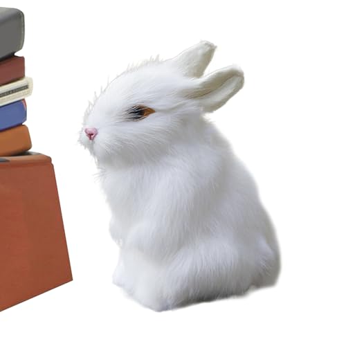 Gefüllter Hasenplüsch, Kaninchenplüsch - Simulation Kaninchen Heimspielzeug - Baby Bunny Schlafenszeit ausgestopfte Tierplüsch -Stuffs Spielzeugdekoration für Mädchen Gefüllter Hasenplüsch, Kaninchenplüsch - Simulation Kaninchen Heimspielzeug - Baby Bunny Schlafenszeit ausgestopfte Tierplüsch -Stuffs Spielzeugdekoration für Mädchen von Generisch