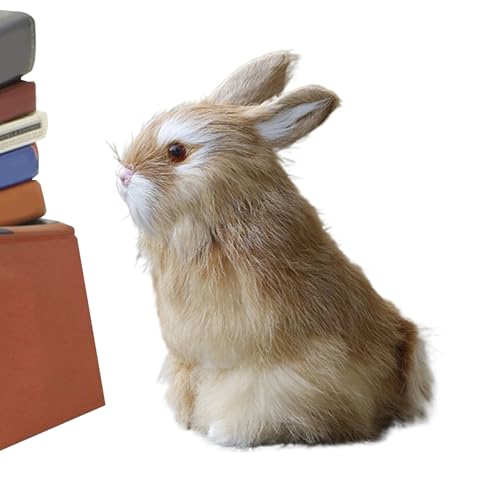 Gefüllter Hasenplüsch, Kaninchenplüsch - Simulation Kaninchenpuppe,Baby Bunny Schlafenszeit ausgestopfte Tierplüsch -Stuffs Spielzeugdekoration für Mädchen Gefüllter Hasenplüsch, Kaninchenplüsch - Simulation Kaninchenpuppe,Baby Bunny Schlafenszeit ausgestopfte Tierplüsch -Stuffs Spielzeugdekoration für Mädchen von Generisch