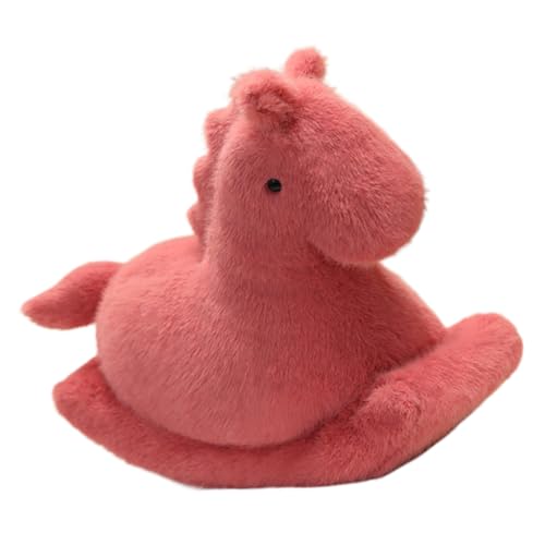 Gefülltes, ausgestopftes plüschspielzeug | 15,7 Zoll Rocking Horse Toy,Weicher schlafender Begleiter, süße tierische Desktop -Ornament für Bettsofa Wohnzimmer Schlafzimmer Auto Zuhause Gefülltes, ausgestopftes plüschspielzeug | 15,7 Zoll Rocking Horse Toy,Weicher schlafender Begleiter, süße tierische Desktop -Ornament für Bettsofa Wohnzimmer Schlafzimmer Auto Zuhause von Generisch