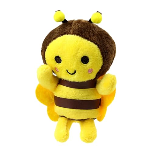 Gefülltes -Plüschtier, Stofftier,Tiere Biene Plüschtier Anhänger - Tragbares Plüsch-Bienenspielzeug, Plüschtier mit Bienenanhänger für Schultasche, Autoinnenraum, Geldbörse Gefülltes -Plüschtier, Stofftier,Tiere Biene Plüschtier Anhänger - Tragbares Plüsch-Bienenspielzeug, Plüschtier mit Bienenanhänger für Schultasche, Autoinnenraum, Geldbörse von Generisch