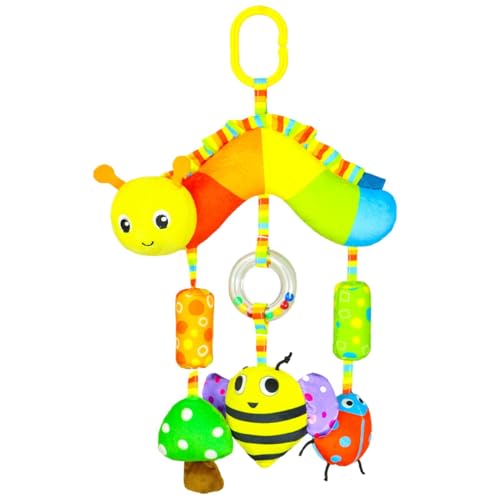 Gehängtes sensorisches Spielzeug Per, hängendes Rasselspielzeug, Kinderwagen, Autospielzeug für frühzeitige Entwicklung, Spielzeug zum Aufhängen an Kaninchen Pe von Generisch