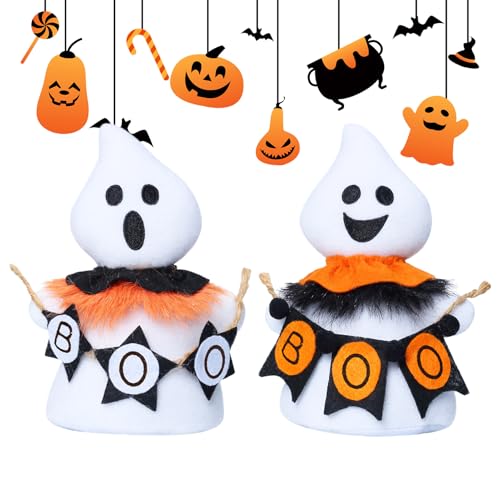 Geisterfiguren | Gnomen Gespenst Figur - 2 Stücke niedliche Polyester Ornamente und lächelnde Puppe für Filmabend mit Erwachsenen Kindern Freunden Klassenkameraden Geisterfiguren | Gnomen Gespenst Figur - 2 Stücke niedliche Polyester Ornamente und lächelnde Puppe für Filmabend mit Erwachsenen Kindern Freunden Klassenkameraden von Generisch