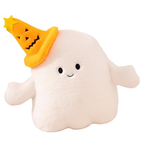 Geisterstofftier, Geisterplüschtier, Halloween Weißes Geisterkissen Stofftier, Lustige Stofftiere, niedliche Halloween-Heimdekorationen für Kinder und Erwachsene Geisterstofftier, Geisterplüschtier, Halloween Weißes Geisterkissen Stofftier, Lustige Stofftiere, niedliche Halloween-Heimdekorationen für Kinder und Erwachsene von Generisch