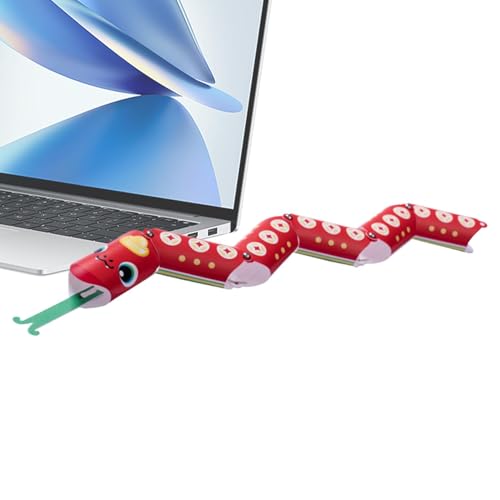 Gelenkige Schlangen,Wackelige Schlangen, Jahr der Schlange Flexibles Spielzeug, Wiggly Snake Jointed Flexible Snak Craft Paint für Kunst-Halloween-Party-Dekoration Gelenkige Schlangen,Wackelige Schlangen, Jahr der Schlange Flexibles Spielzeug, Wiggly Snake Jointed Flexible Snak Craft Paint für Kunst-Halloween-Party-Dekoration von Generisch