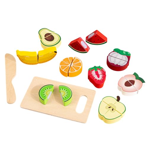 Gemüse Schneidspielzeug, Frucht -Schneidspielzeug, Hölzerne Vorschule Lernaktivitäten Spiel, Spielen Sie Food Kitchen Accessoires Playset, tun Sie Toys Set für Kinder Mädchen Gemüse Schneidspielzeug, Frucht -Schneidspielzeug, Hölzerne Vorschule Lernaktivitäten Spiel, Spielen Sie Food Kitchen Accessoires Playset, tun Sie Toys Set für Kinder Mädchen von Generisch
