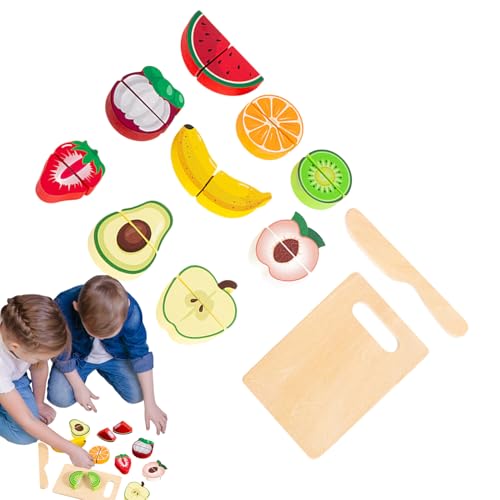 Gemüse Schneidspielzeug, Frucht -Schneidspielzeug - Pädagogisches lernspiel,Hand-Auge-Koordination Aktivität Stamm Lebensmittel schneiden Bildungsspielzeug für Kinder Mädchen Gemüse Schneidspielzeug, Frucht -Schneidspielzeug - Pädagogisches lernspiel,Hand-Auge-Koordination Aktivität Stamm Lebensmittel schneiden Bildungsspielzeug für Kinder Mädchen von Generisch