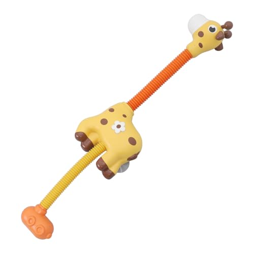 Generic 1 x Giraffen-Duschkopf für Babys, automatische Dusche, lustiger Badespaß, Cartoon-Sprinkler, Brunnen, Baden, gelber Kunststoff Generic 1 x Giraffen-Duschkopf für Babys, automatische Dusche, lustiger Badespaß, Cartoon-Sprinkler, Brunnen, Baden, gelber Kunststoff von Generisch