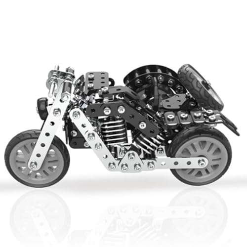 Generic 377PCS 3D Metall Sidecar Motorrad Modellbausatz - SW-066 DIY Vintage Dreirad Mechanisches Puzzle für Erwachsene, Sammlerstück Montage Set Generic 377PCS 3D Metall Sidecar Motorrad Modellbausatz - SW-066 DIY Vintage Dreirad Mechanisches Puzzle für Erwachsene, Sammlerstück Montage Set von Generisch