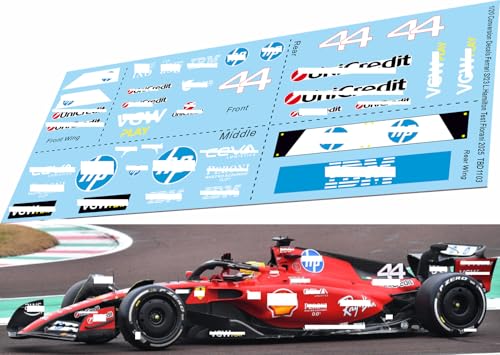 Generico 1/20 Decals für Ferrari SF23 Conversion to Test Hamilton Fiorano 2025 TBD1103 Generico 1/20 Decals für Ferrari SF23 Conversion to Test Hamilton Fiorano 2025 TBD1103 von Generisch