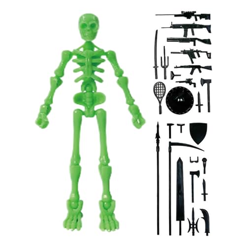 Generico Actionfiguren Skelett - Spielzeugskelett Für Kinder | Kleine Skelette Mit Mehrfachen Figuren, Aktion Realistische Bewegliche Gelenkmodellstatuen Für Weihnachtssammlungsregale Schreiben Generico Actionfiguren Skelett - Spielzeugskelett Für Kinder | Kleine Skelette Mit Mehrfachen Figuren, Aktion Realistische Bewegliche Gelenkmodellstatuen Für Weihnachtssammlungsregale Schreiben von Generisch