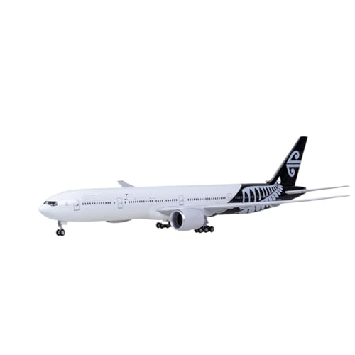 Generico Air New Zealand B777 Druckguss-Modell, Maßstab 1/157, 47 cm, zum Sammeln für Erwachsene (B777W LED) von Generisch