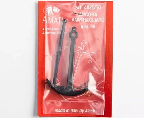 Generico Anker mit Metallscheck 50 mm Zubehör Modell Schiff 4020/50 von Generisch