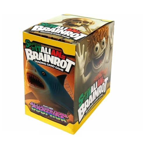 Generico Brainrot Skifidol KOSMICA Serie Beta Italienische Box 24 Hüllen Sammelkarten - Jedes Paket enthält 7 Karten (eine spezielle) von Generisch