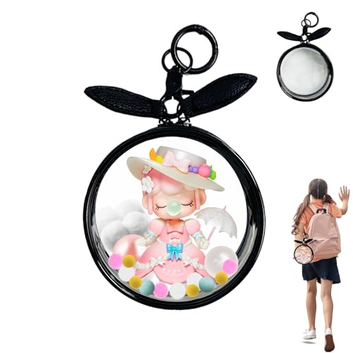 Generico Display Bag - Storage Bag | Doll Carrying Display Case | Figur Keychain Pouch Transparent Holders For Doll, Figur | Clear Figure Display Bag - Dustproof Collectibles Display Case, mehrfarbig Generico Display Bag - Storage Bag | Doll Carrying Display Case | Figur Keychain Pouch Transparent Holders For Doll, Figur | Clear Figure Display Bag - Dustproof Collectibles Display Case, mehrfarbig von Generisch