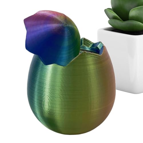 Generico Easter Eggs Empty - Buntes gedrucktes | Kleine Ostereier Glänzende Füllung, handgefertigtes Schreibtischspielzeug kleine Eier, Urlaubsdekoration für Zuhause Themenfunktionen Generico Easter Eggs Empty - Buntes gedrucktes | Kleine Ostereier Glänzende Füllung, handgefertigtes Schreibtischspielzeug kleine Eier, Urlaubsdekoration für Zuhause Themenfunktionen von Generisch