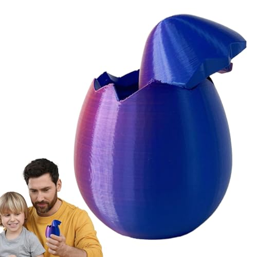 Generico Easter Eggs Empty - Buntes gedrucktes | Kleine Ostereier Glänzende Füllung, handgefertigtes Schreibtischspielzeug kleine Eier, Urlaubsdekoration für Zuhause Themenfunktionen Generico Easter Eggs Empty - Buntes gedrucktes | Kleine Ostereier Glänzende Füllung, handgefertigtes Schreibtischspielzeug kleine Eier, Urlaubsdekoration für Zuhause Themenfunktionen von Generisch