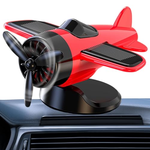 Generico Flugzeug für Auto-Armaturenbrett, Dekoration des Armaturenbretts, rotierendes Rennmodell, Innendekoration für Sammler und Fans von Generisch