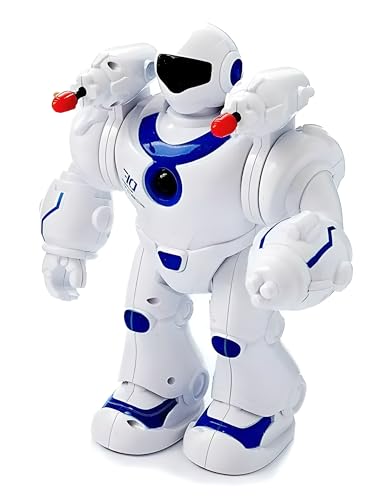 Generico Gehender Spielzeugroboter mit Licht und Sound und Raketen funktionierender Roboter mit Lichtern und Geräuschen Intelligenter Roboter Spielzeug mit Klängen leuchtet und schießt Raketen von Generisch