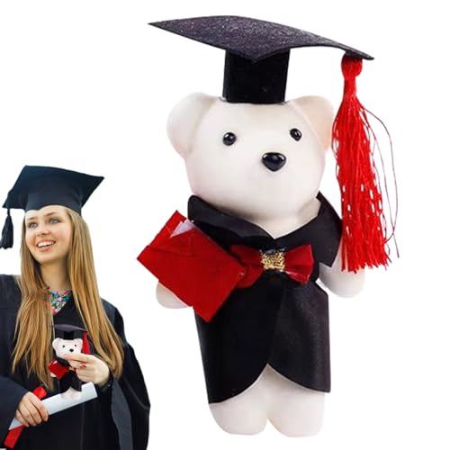 Generico Graduiertenbär 2025 - Abschlusspuppe - Plüschtier Tier Für Sitzposition Mit Autogrammraum Besonderes Erinnerungsgeschenk Für Lehrer Und Studenten Generico Graduiertenbär 2025 - Abschlusspuppe - Plüschtier Tier Für Sitzposition Mit Autogrammraum Besonderes Erinnerungsgeschenk Für Lehrer Und Studenten von Generisch