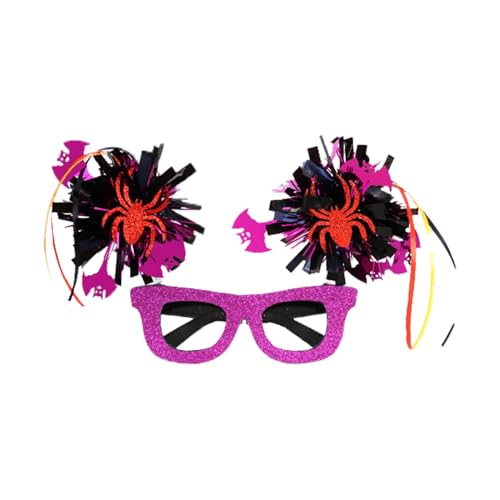 Generico Halloween-Brille, Halloween-Brille für Kinder - lustige und innovative Brille, Sehbrille, für Halloween-Fotokabinen, gruselige Maskierungsbrille Generico Halloween-Brille, Halloween-Brille für Kinder - lustige und innovative Brille, Sehbrille, für Halloween-Fotokabinen, gruselige Maskierungsbrille von Generisch