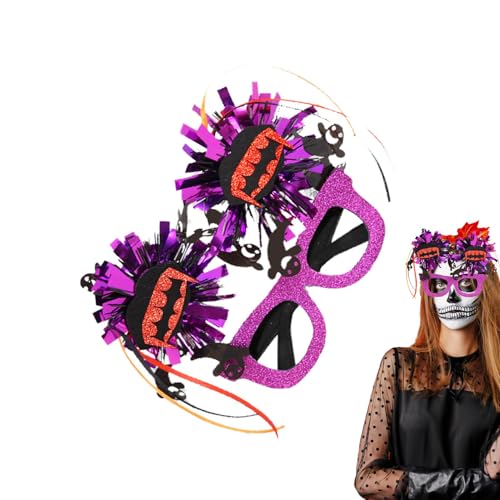 Generico Halloween-Brille für Erwachsene, Halloween-Brille, lustige und innovative Brillen, Sehenswürdigkeiten, für Halloween-Fotokabinen, gruselige Maskerade Generico Halloween-Brille für Erwachsene, Halloween-Brille, lustige und innovative Brillen, Sehenswürdigkeiten, für Halloween-Fotokabinen, gruselige Maskerade von Generisch