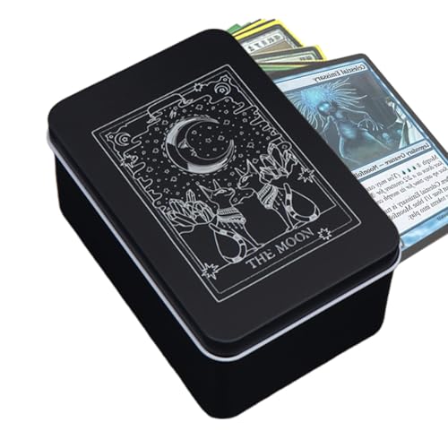 Generico Handgemachte Tarot-Container - Mystische Papiertür | Elegante Tarot-Papiertür, Eiserne Mond Sonne Gedruckte Tarotbox Für Wohnkultur Generico Handgemachte Tarot-Container - Mystische Papiertür | Elegante Tarot-Papiertür, Eiserne Mond Sonne Gedruckte Tarotbox Für Wohnkultur von Generisch