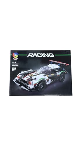 Generico Jiqile Racing Rennwagen, Baukasten, 227 Teile, Modell Nr. 47002, Spielzeug für Kinder ab 6 Jahren Generico Jiqile Racing Rennwagen, Baukasten, 227 Teile, Modell Nr. 47002, Spielzeug für Kinder ab 6 Jahren von Generisch