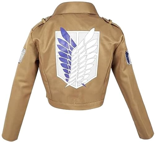 Generico Kraja Jacke Legion Explorer Cosplay, Anime, (kleine Kleidung bitte beachten Sie die Größen) M (136-145 cm Höhe) (Explorer Legion, M) von Generisch