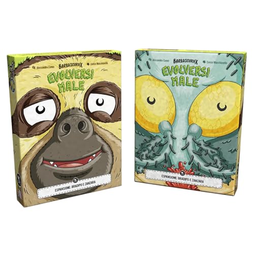 Generico MS Edition – Barbascurax – Evolverse Male Italienisches Brettspiel Erweiterung (Bradipo und Mücke) von Generisch
