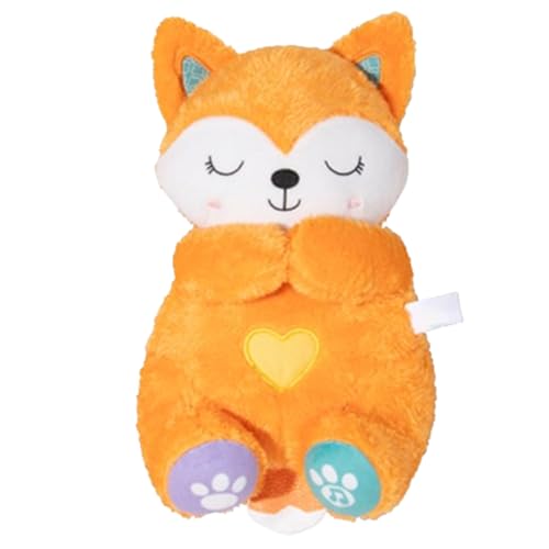Generico Music Plush Toy - Leuchtendes Plüsch Fox | Tierspielzeug für Kinder Cartoon, weiche Puppe zum Entspannen, Spielen, Schlafen Generico Music Plush Toy - Leuchtendes Plüsch Fox | Tierspielzeug für Kinder Cartoon, weiche Puppe zum Entspannen, Spielen, Schlafen von Generisch