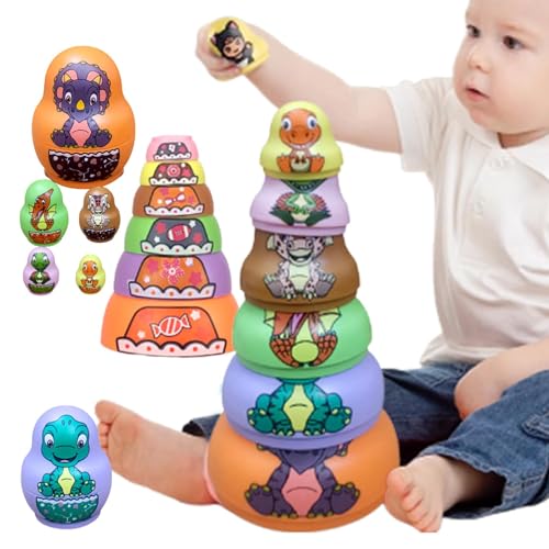 Generico Nistpuppe für Mädchen - Tiermodell I Nisten von Spielzeug, schockbeständige russische Puppen Set hitzebeständige russische Puppen für kreatives Geschenk Generico Nistpuppe für Mädchen - Tiermodell I Nisten von Spielzeug, schockbeständige russische Puppen Set hitzebeständige russische Puppen für kreatives Geschenk von Generisch