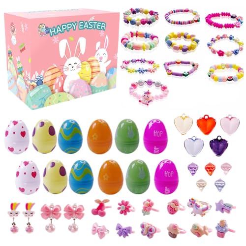 Generico Osterspielzeug für Mädchen, Kinderspielzeug für Kinder, Armbänder Set Osterspielzeug für Ostereier Füllstoffe Generico Osterspielzeug für Mädchen, Kinderspielzeug für Kinder, Armbänder Set Osterspielzeug für Ostereier Füllstoffe von Generisch