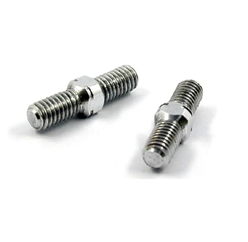 Generico Paar Aluminiumsprossen 4 x 18 mm Ersatzteil RC 502192 116141-8W (116141-8W) von Generisch