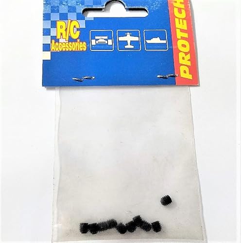 Generico Packung mit Aluminiumhalsbändern Set 10 Stück RC MA476 MA2052 (MA476 4 Halsband 4 mm) von Generisch